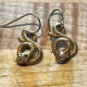 Serpent snake earrings